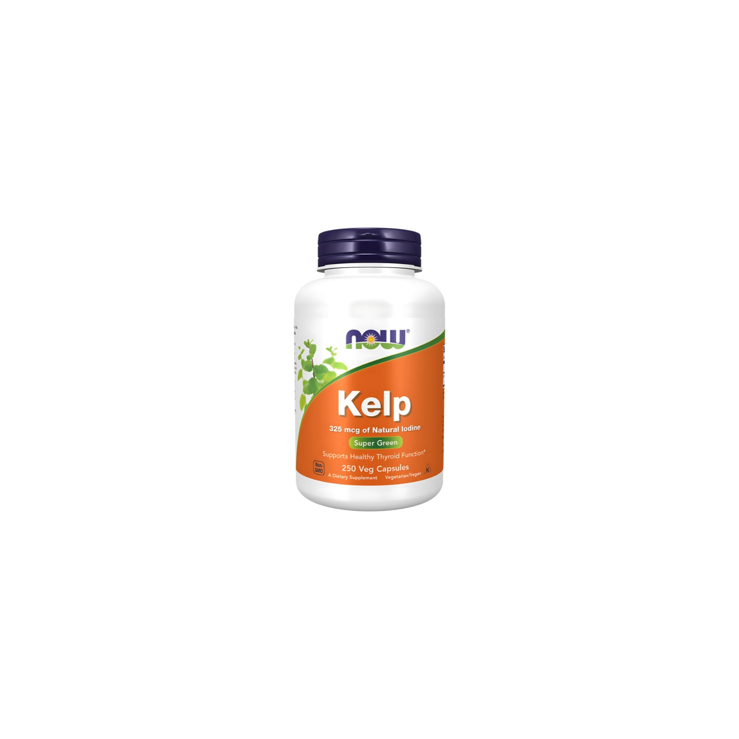 NOW Foods Kelp 325mcg 250 caps. Vege
