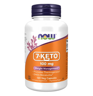 NOW Foods 7-KETO 100mg 120 kaps. Vege