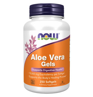 NOW Foods Aloe Verva 10,000 250 kaps. Softgels