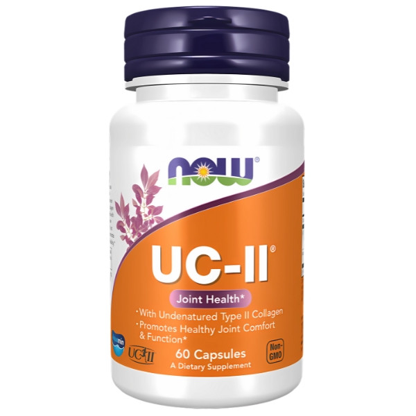 NOW Foods UC-II® Type II Collagen 40mg 60 caps.