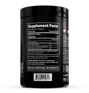 Product composition Purus Labs NOxygen Black 321g