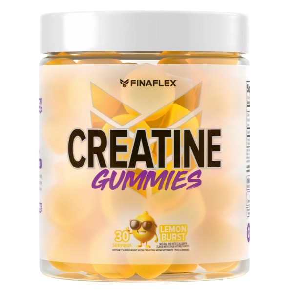 Finaflex Redefine Creatine Gummies 120 Softgels lemon