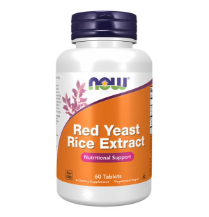 NOW Foods Red Yeast Rice 1200mg 60 tabs.