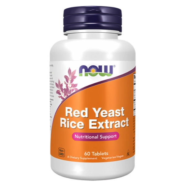 NOW Foods Red Yeast Rice 1200mg 60 tabs.