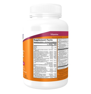 Zusammensetzung NOW Foods Eve Women's Multiple Vitamin 180 kaps. Softgels