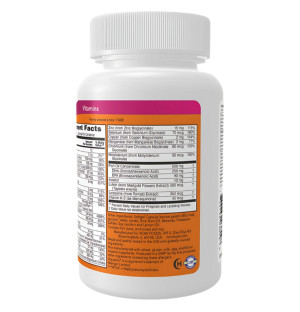 Zusammensetzung NOW Foods Prenatal Gels + DHA 180 kaps. Softgels