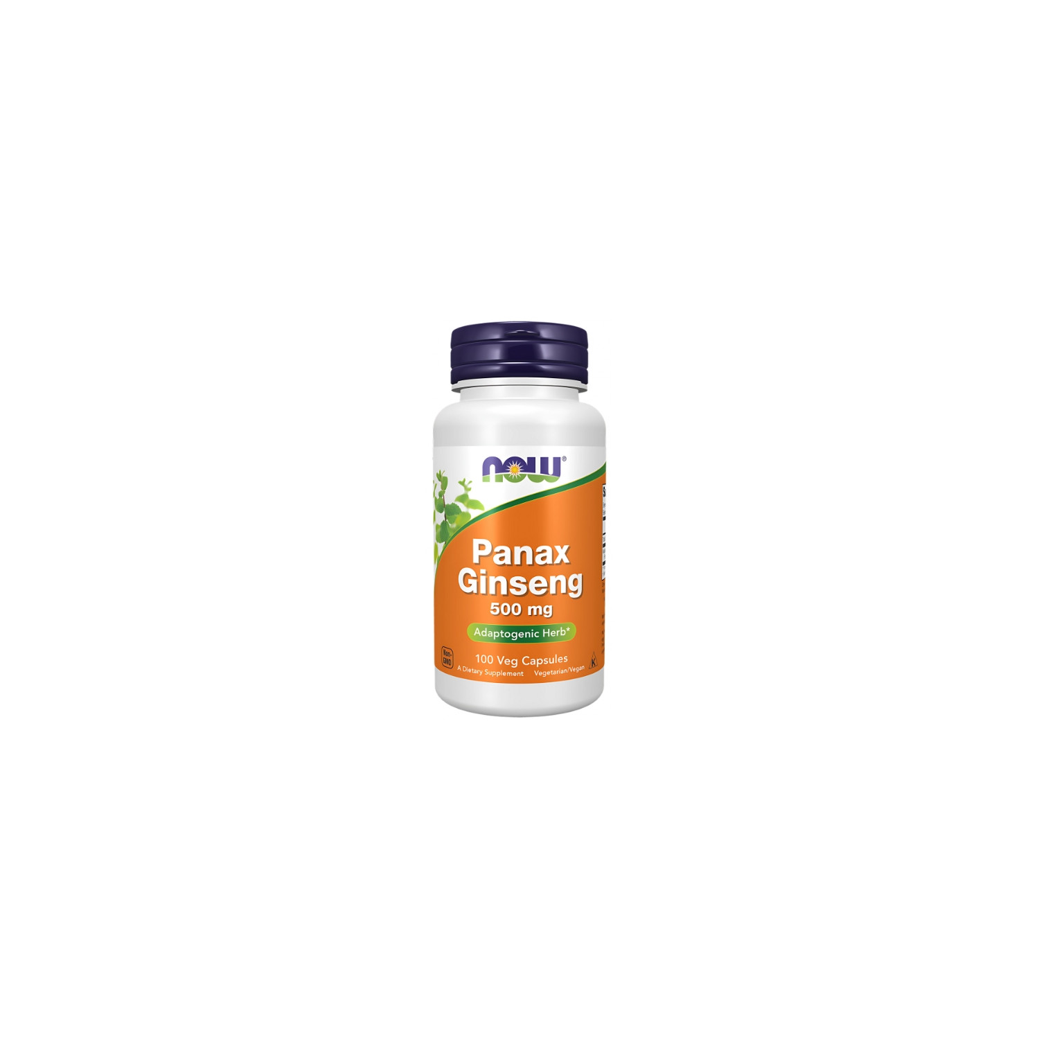 NOW Foods Panax Ginseng 500mg 100 kaps. Vege