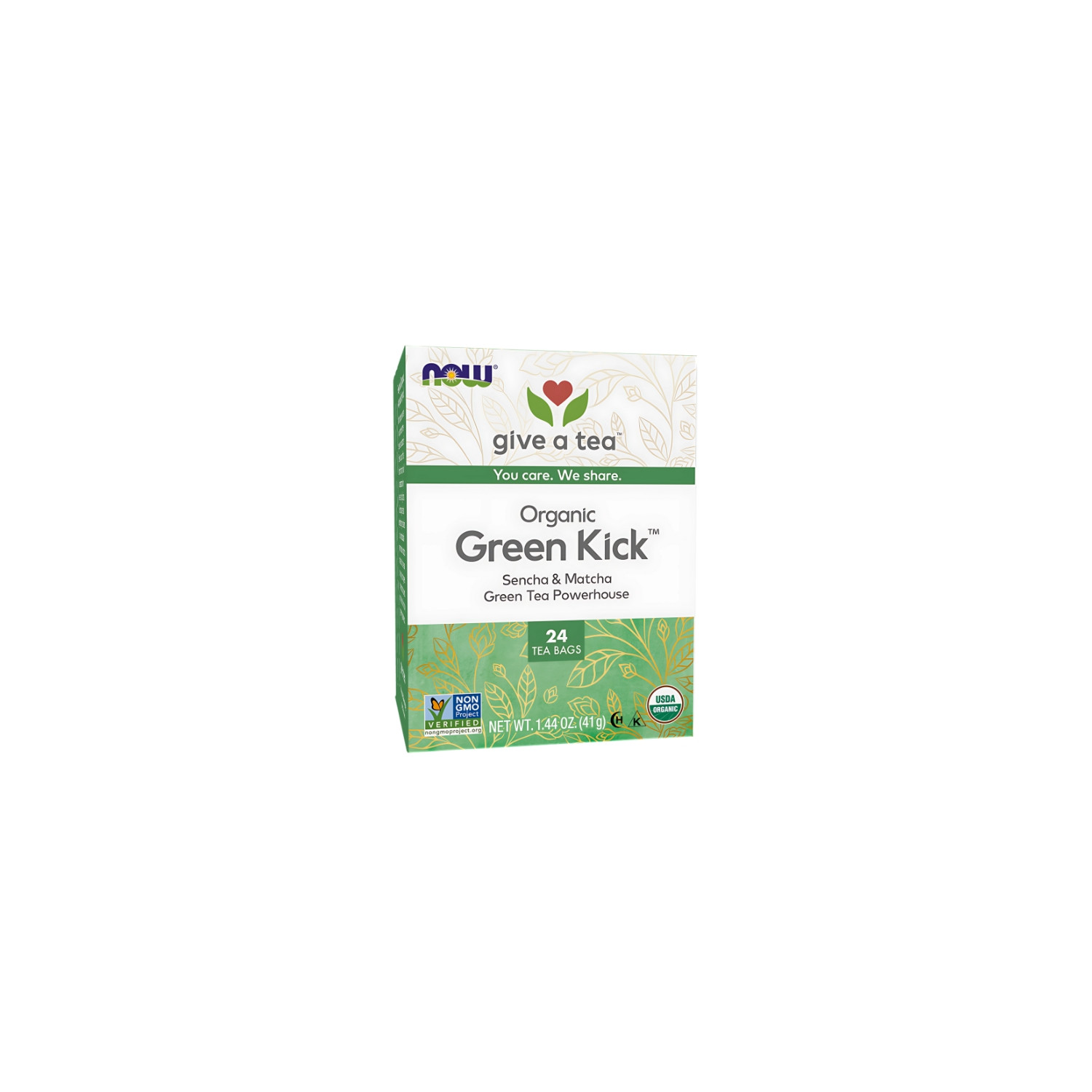 NOW Foods Green Kick Bio-Tee 24 stk. 41g