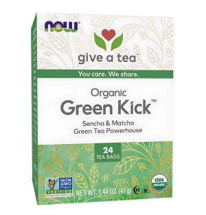 NOW Foods Green Kick Bio-Tee 24 stk. 41g