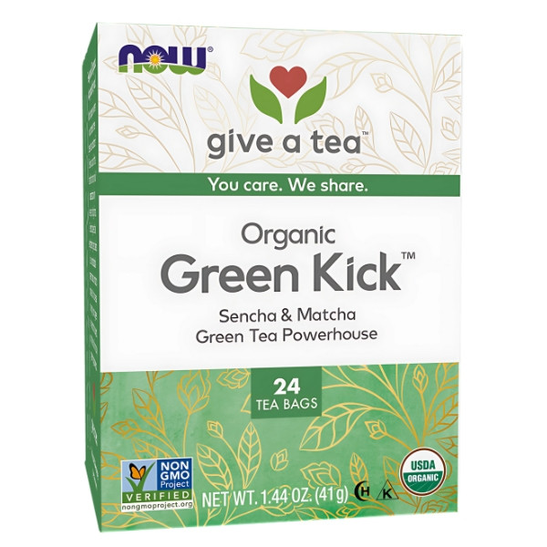 NOW Foods Green Kick Bio-Tee 24 stk. 41g