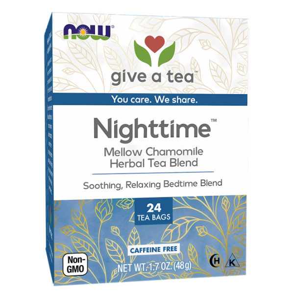 NOW Foods Nighttime Tee für die nächtliche Entspannung 24 stk. 48g