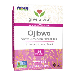 NOW Foods Ojibwa Kräutertee der Ureinwohner Amerikas 24 stk. 42g