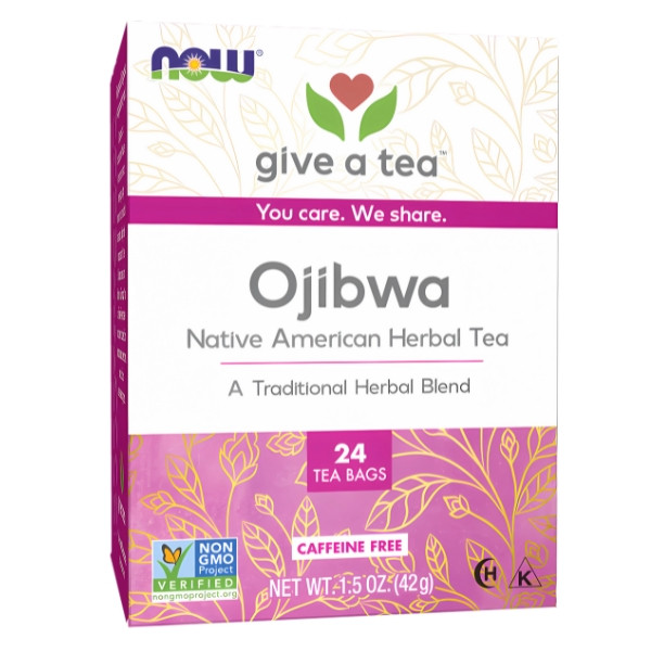 NOW Foods Ojibwa Kräutertee der Ureinwohner Amerikas 24 stk. 42g