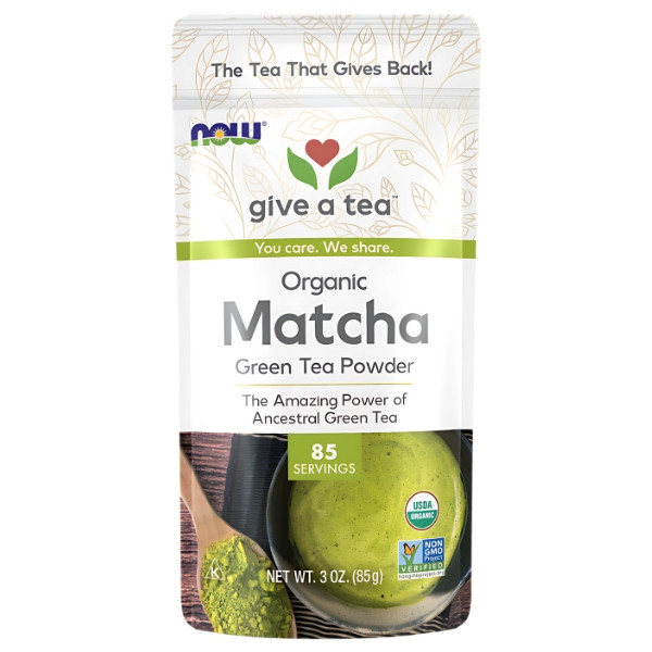 NOW Foods Matcha Bio-Grüntee 85g