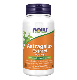 NOW Foods Astragalus 70% EXT 500mg 120 kaps. Vege