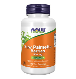 NOW Foods Jagody Palmy Sabałowej 550mg 100 kaps. Vege