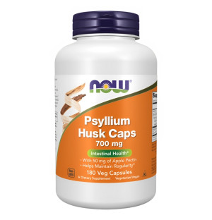 NOW Foods Flohsamenschalen 700mg 180 kaps. Vege
