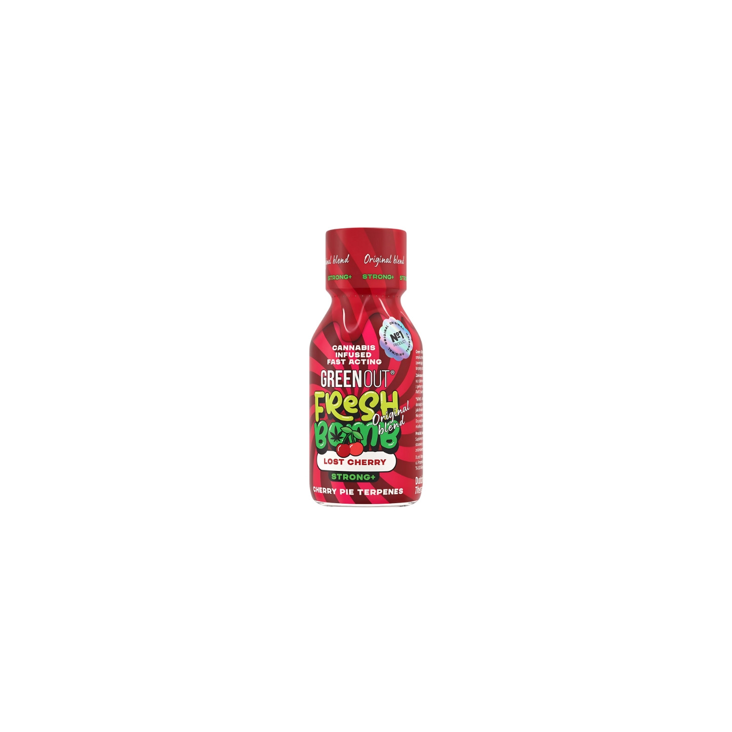 DT Green Out Fresh Bomb Strong+ 100ml Lost Cherry