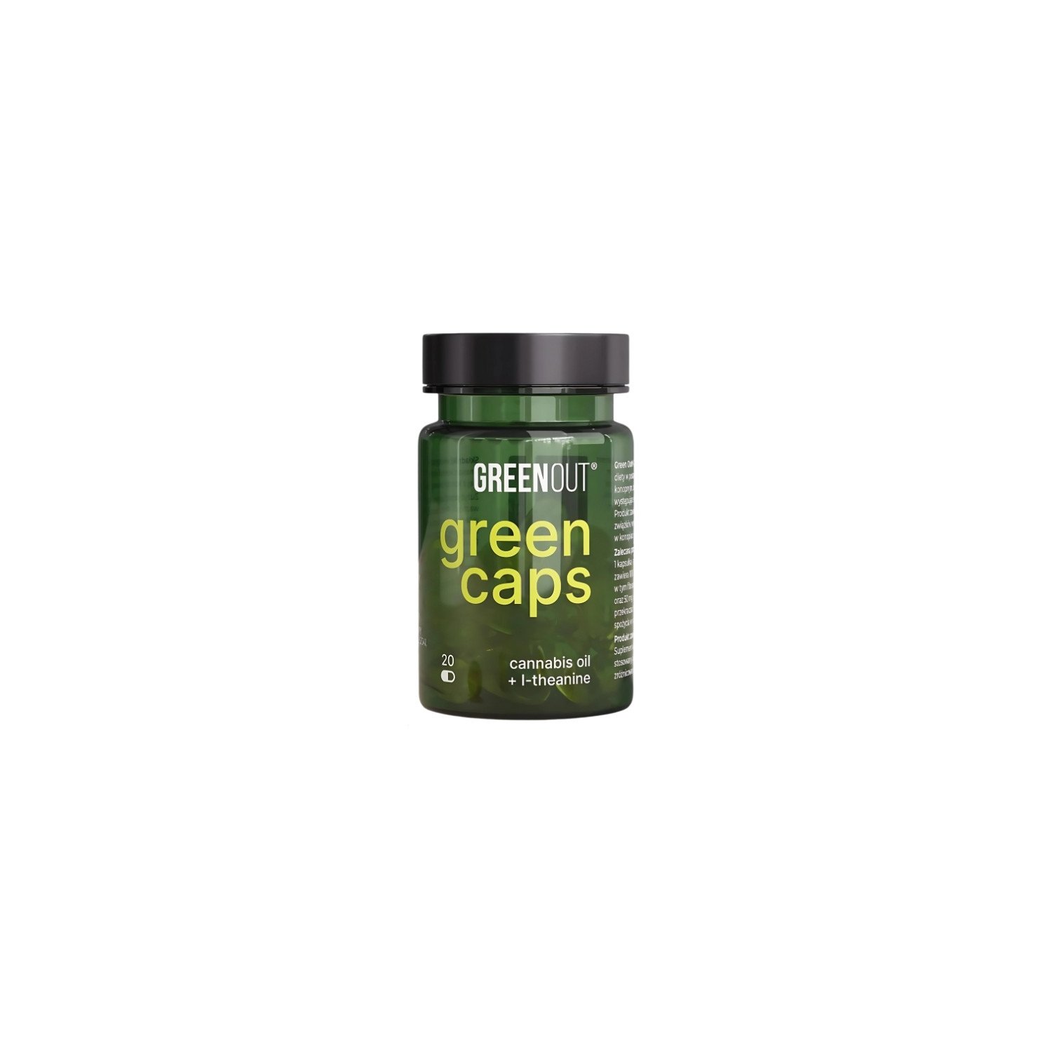 DT Green Out Green Caps 20 kaps.