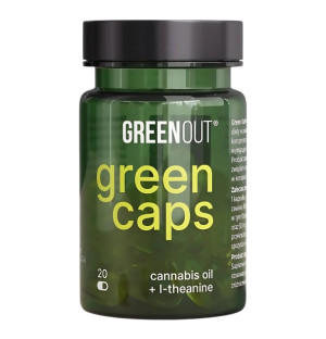 DT Green Out Green Caps 20 caps.