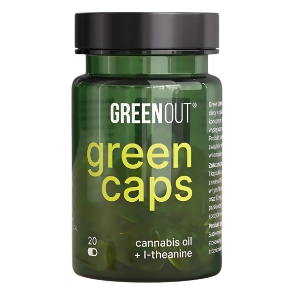 DT Green Out Green Caps 20 caps.