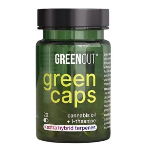 DT Green Out Green Caps + Terpeny 20 kaps.