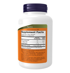 Skład produktu NOW Foods Pektyna Jabłkowa 700mg 120 kaps. Vege