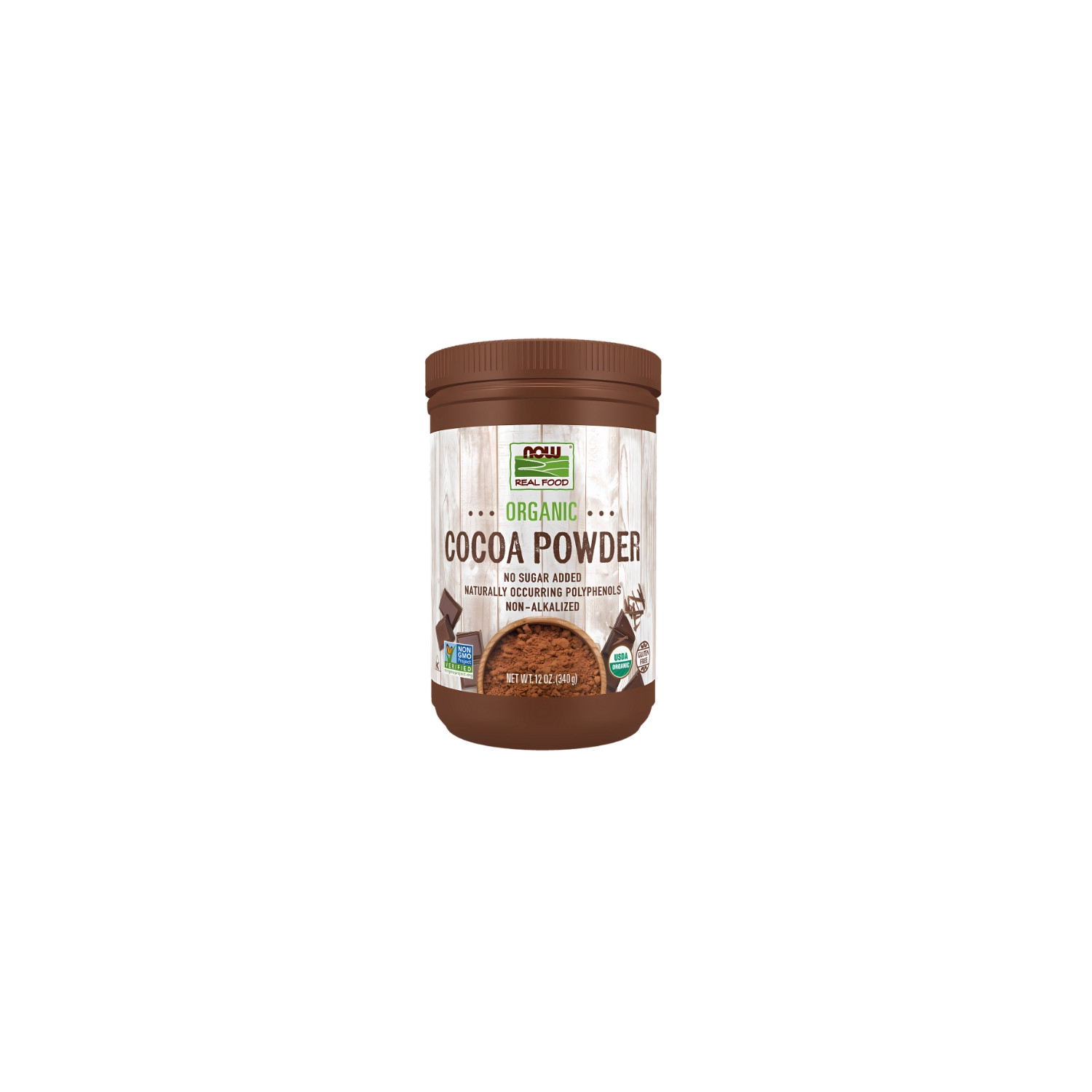 NOW Foods Bio-Kakaopulver 340g