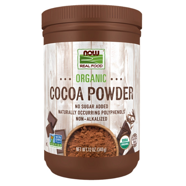 NOW Foods Bio-Kakaopulver 340g