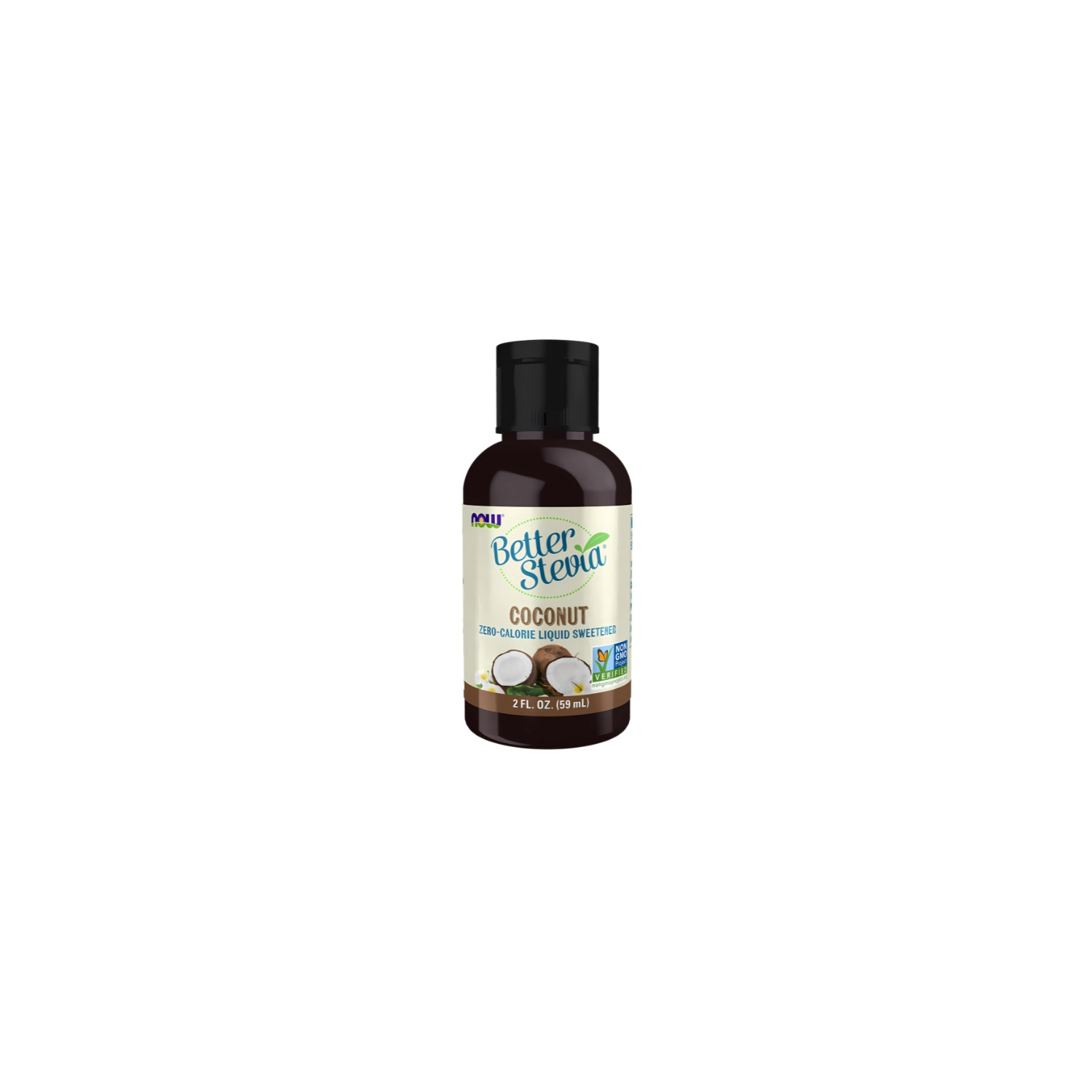 NOW Foods BetterStevia Liquid 59ml Kokos