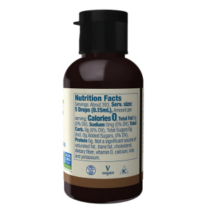 Skład produktu NOW Foods BetterStevia Liquid 59ml Kokos
