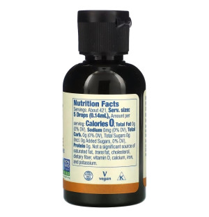 Skład produktu NOW Foods BetterStevia Liquid 59ml Toffi
