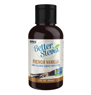 NOW Foods BetterStevia Liquid 59ml French Vanilla