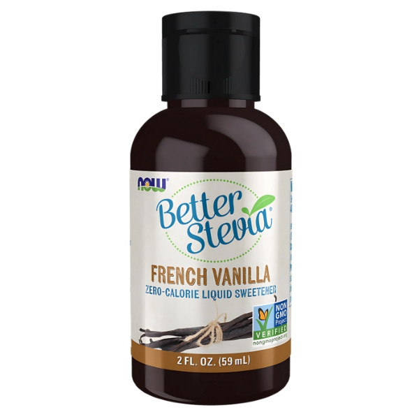 NOW Foods BetterStevia Liquid 59ml Wanilia