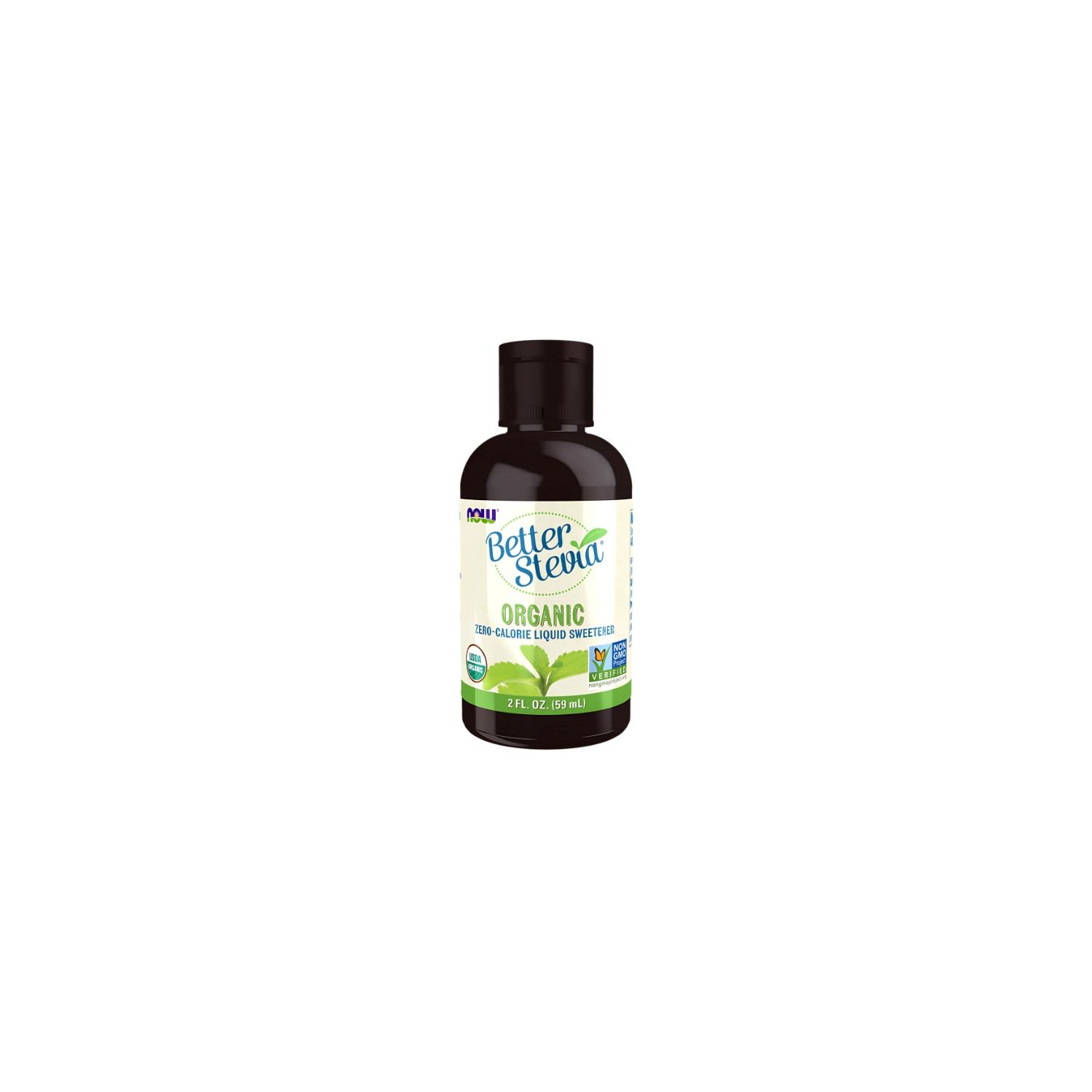 NOW Foods BetterStevia Liquid 59ml Organiczna