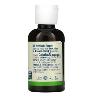 Skład produktu NOW Foods BetterStevia Liquid 59ml Organiczna