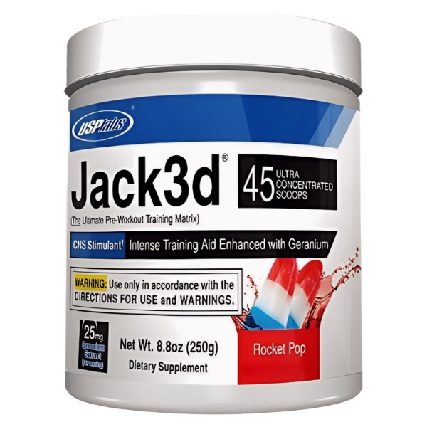 USP Labs Jack3D 250g rocket pop