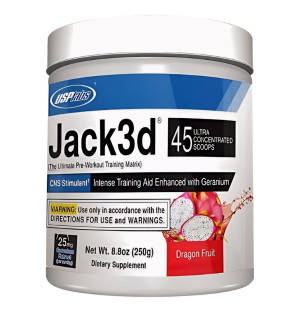 USP Labs Jack3D 250g Drachenfrucht