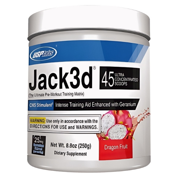 USP Labs Jack3D 250g Drachenfrucht
