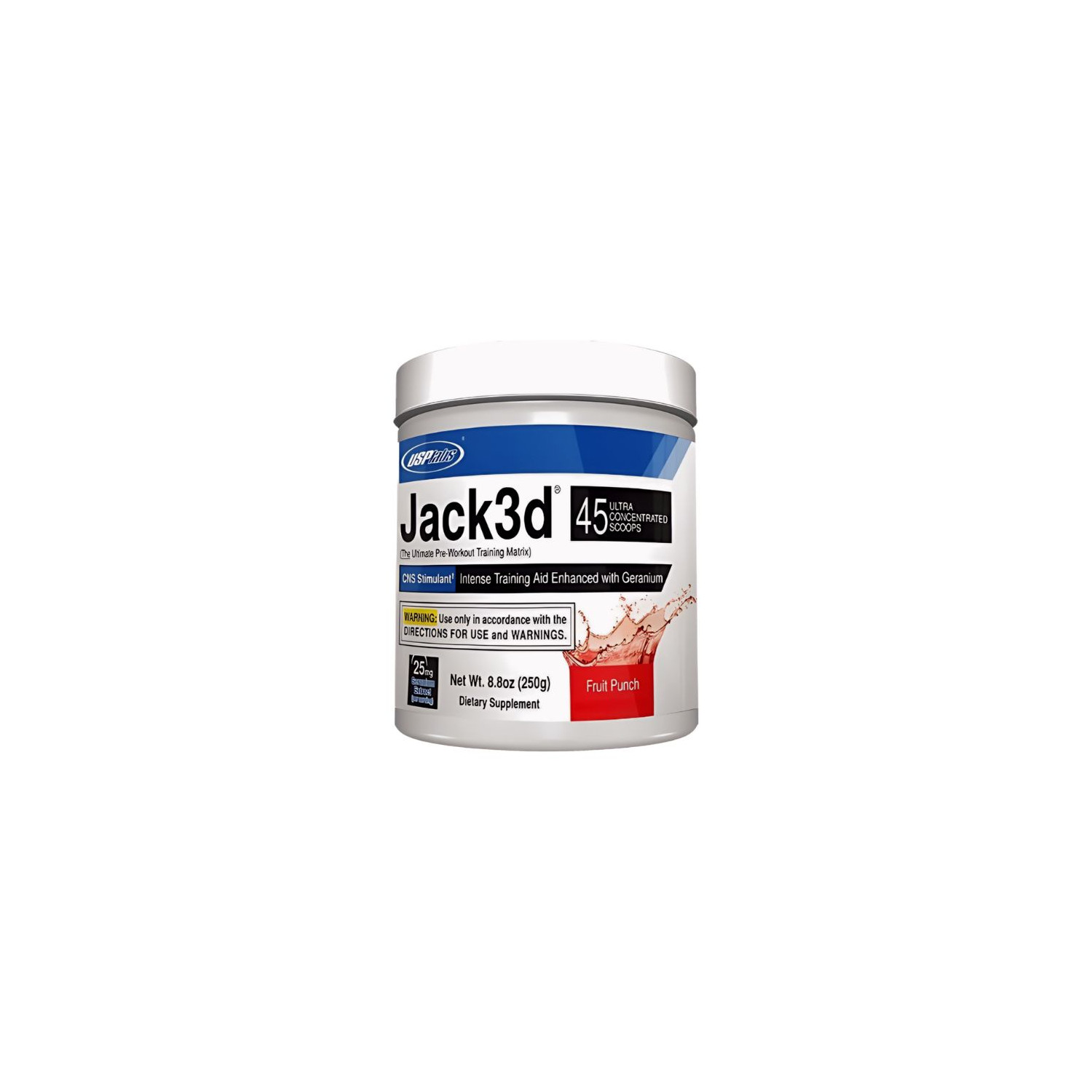 USP Labs Jack3D 250g fruit punch