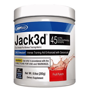 USP Labs Jack3D 250g fruit punch