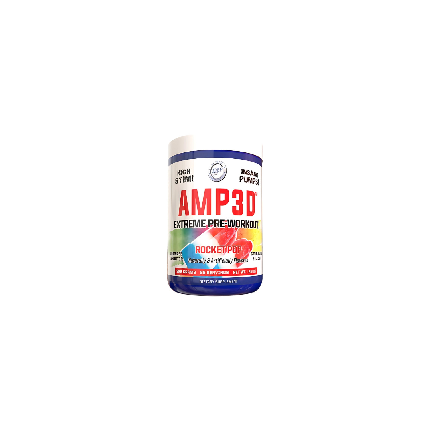 Hi-Tech Pharma AMP3D 385g rocket pop