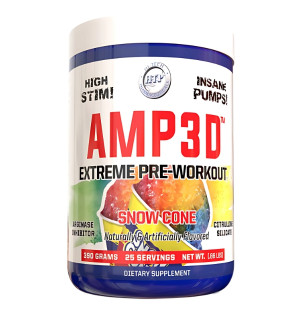 Hi-Tech Pharma AMP3D 385g snow cone