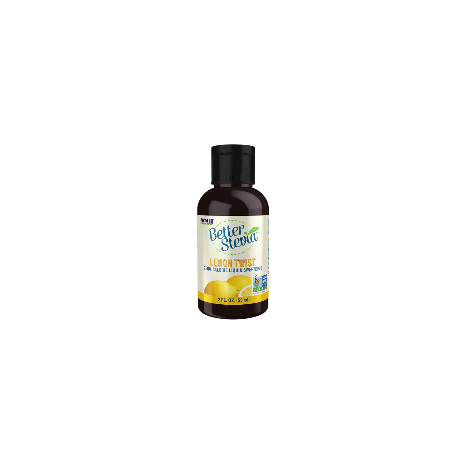 NOW Foods BetterStevia Liquid 59ml Lemon Twist