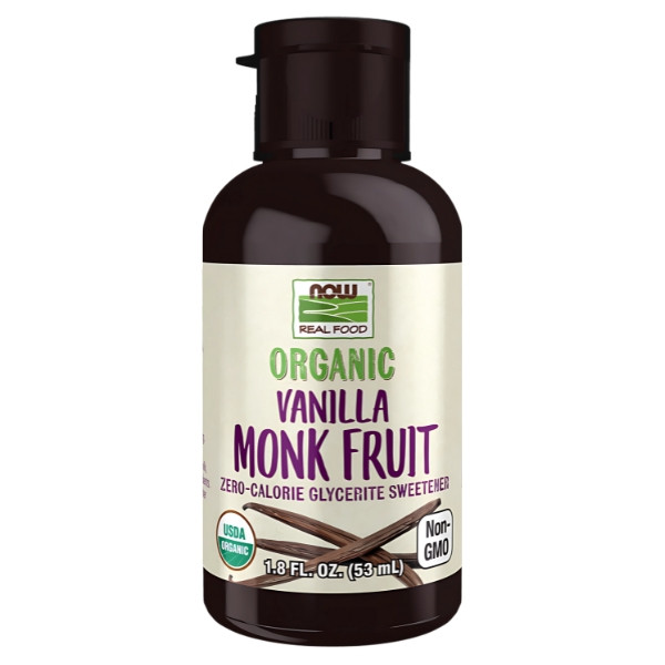 NOW Foods Monk Fruit Liquid 53ml Vanilla