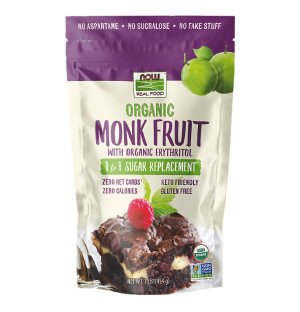 NOW Foods Monk Fruit with Erythritol 454 g