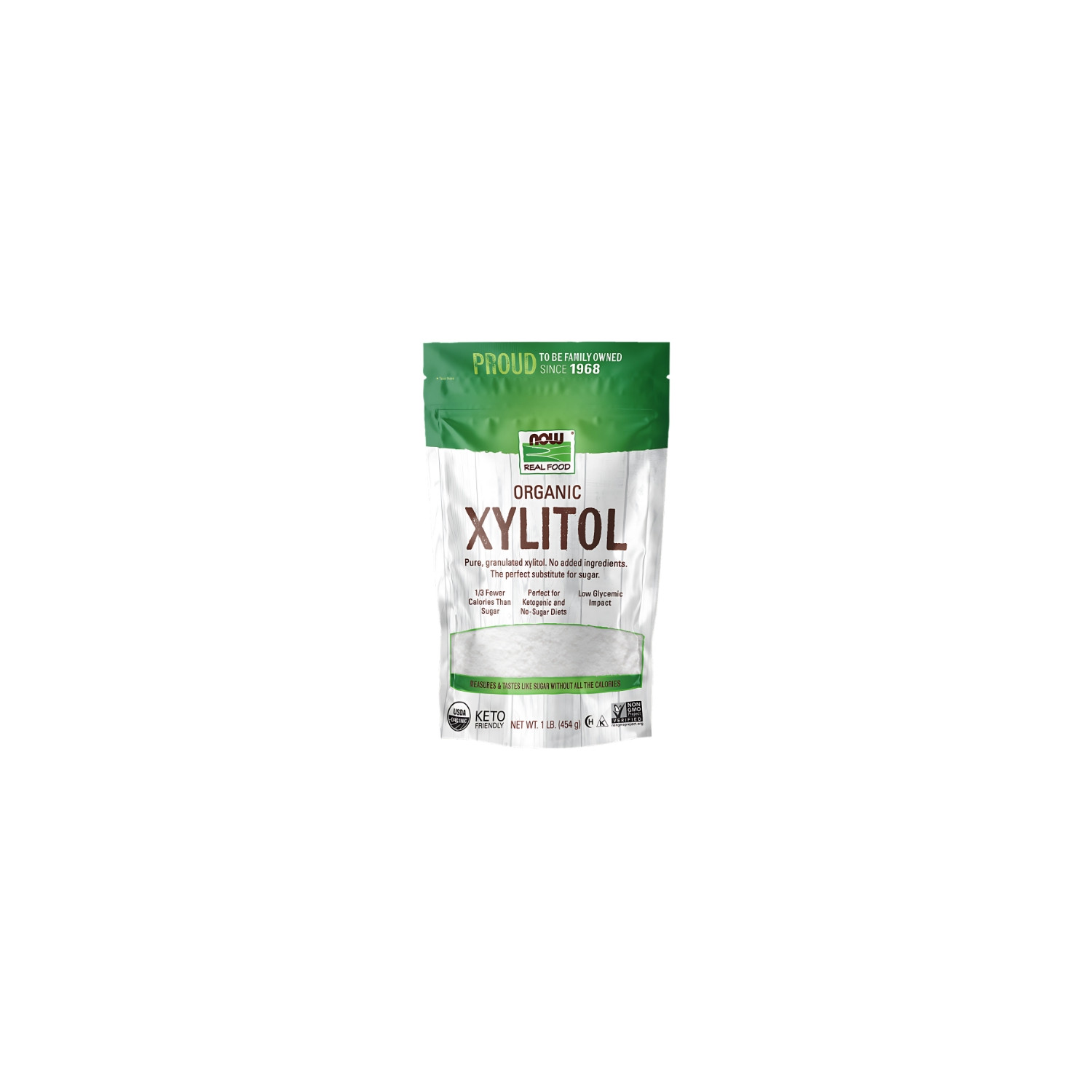 NOW Foods Organiczny Ksylitol 454 g