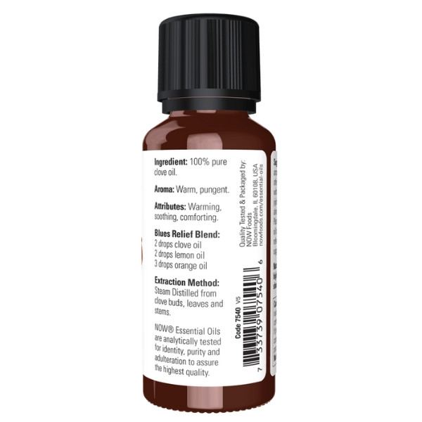 Zusammensetzung NOW Foods Nelkenöl 30 ml