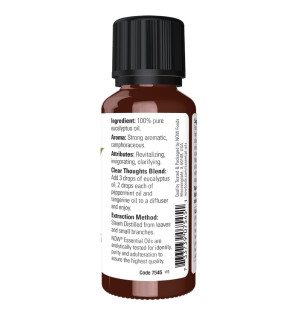 Zusammensetzung NOW Foods Eukalyptusöl 30 ml