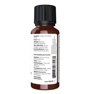 Skład produktu NOW Foods Olejek Jałowcowy 30 ml